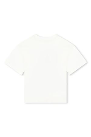 tshirt in cotone bianco LANVIN KIDS | N30147117